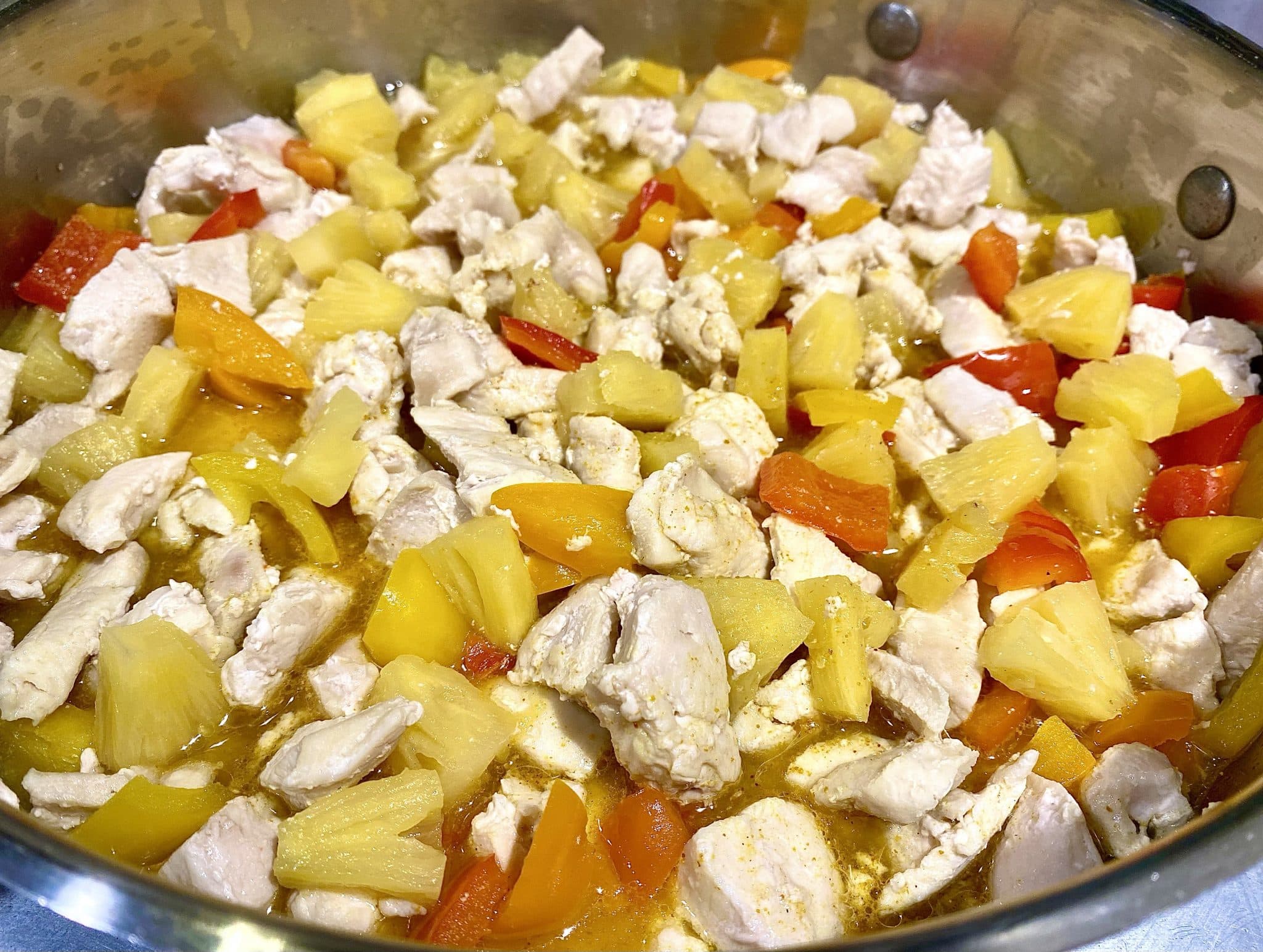 Pineapple Chicken Curry - step 3