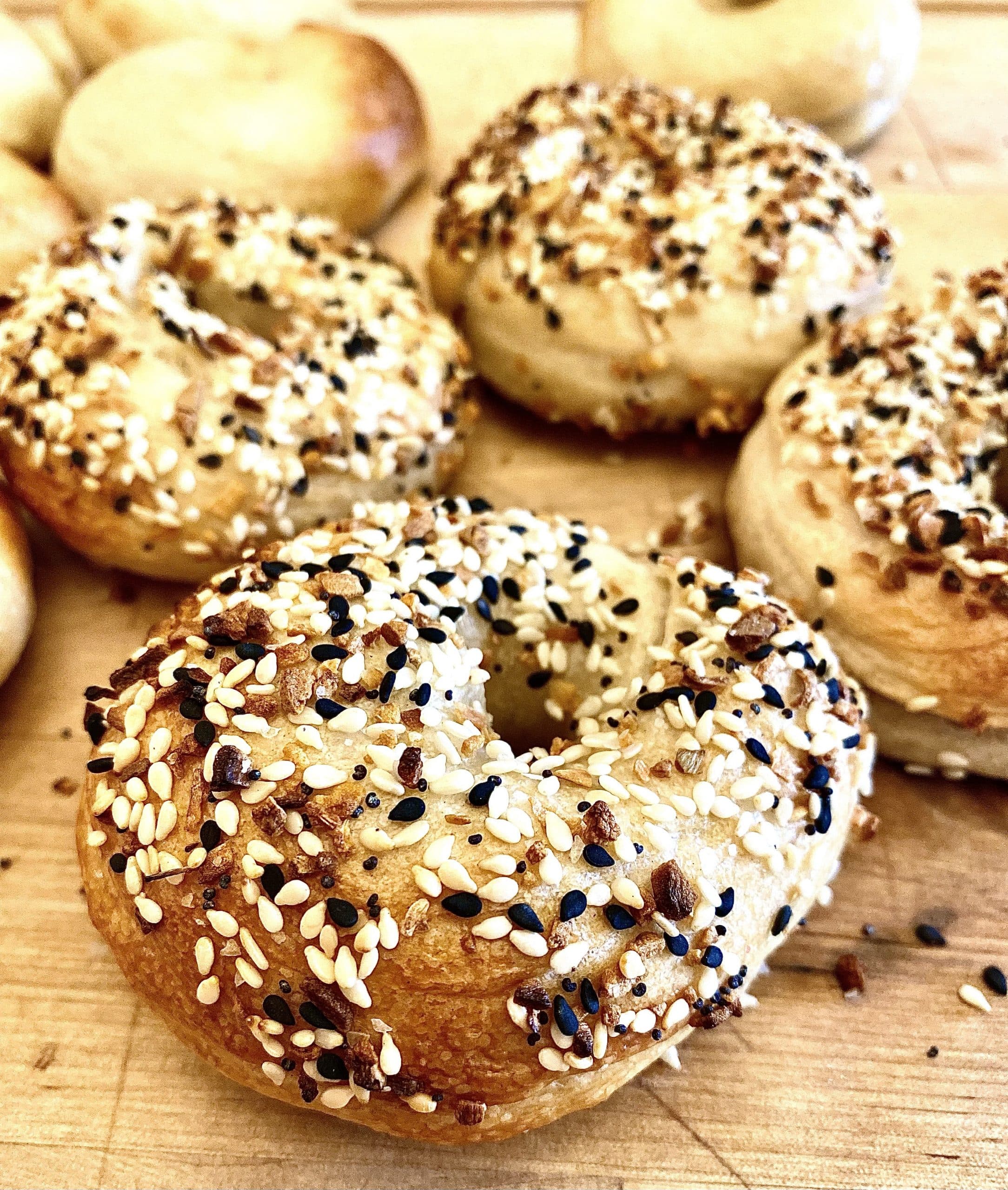 Sourdough Bagels